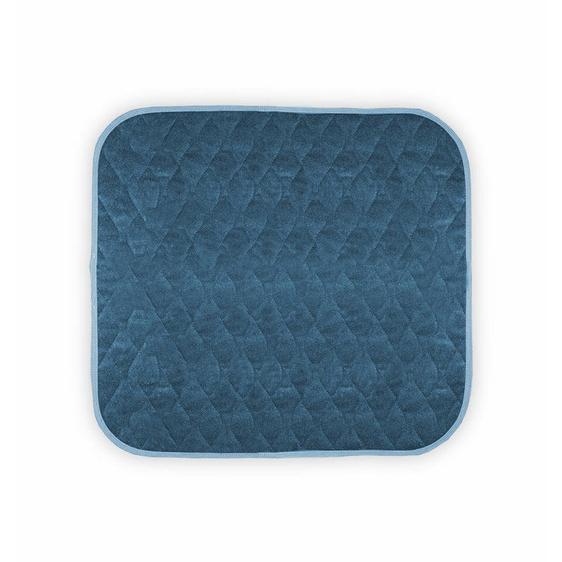 Americare Absorbent Washable Waterproof Seat Protector Pads 21”x22” - BLUE