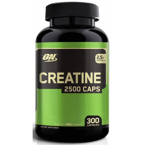 Optimum Nutrition Micronized Creatine Monohydrate Capsules, 2500mg, 300 Capsules