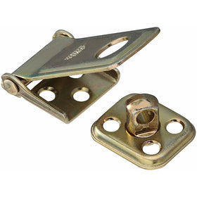 Stanley Hardware S801-600 CD911 Rotating Post Hasp in Satin Brass Tone