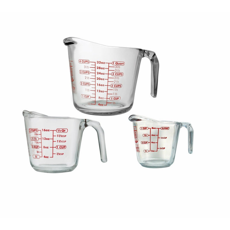 Anchor 77940 3-Piece Measuring Cup Set