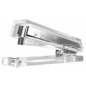 KantekAcrylic Stapler, Fits full strip of Standard Staples, 2 1/2 x 6 x 1 1/4 Inches , Clear (AD80)