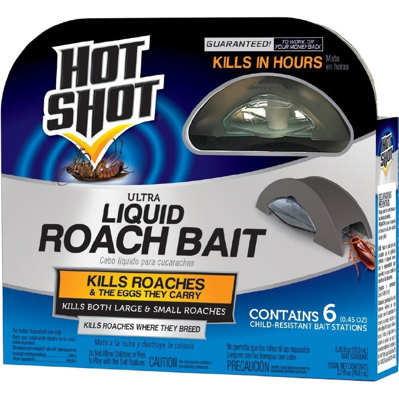 Hot Shot Ultra Liquid Roach Bait (HG-95789) (6 ct)