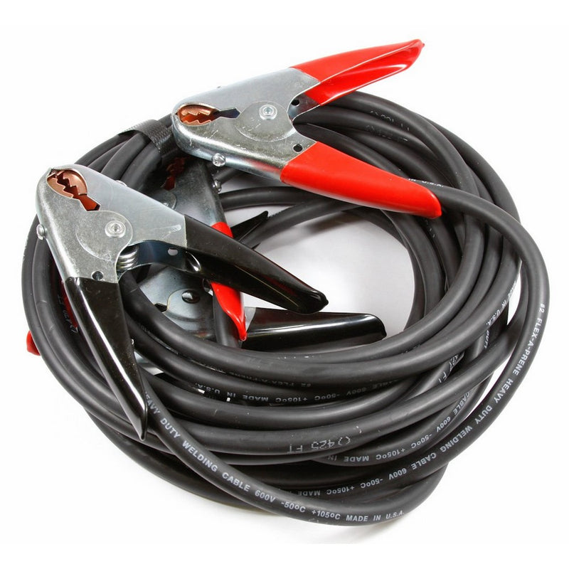 Forney 52866 Battery Jumper Cables, Heavy Duty, Number 4, 16-Feet