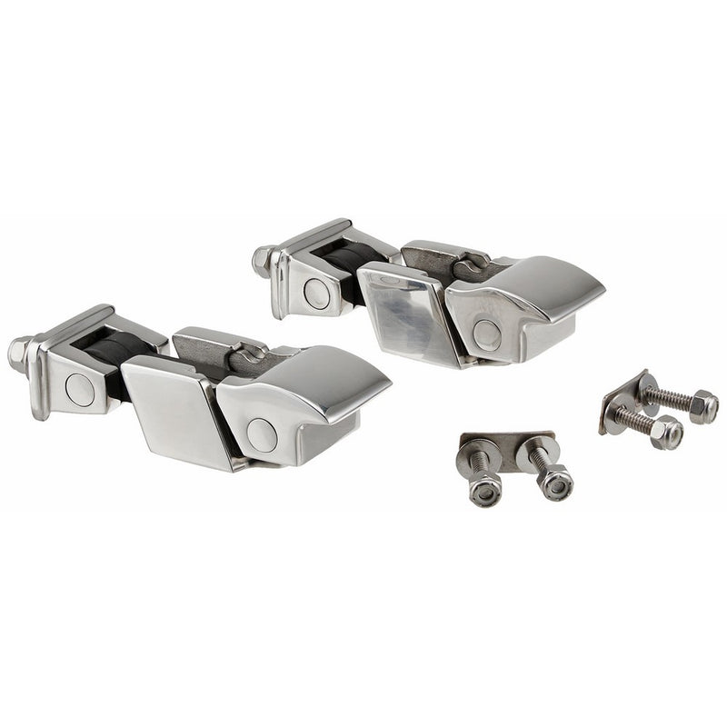 Rampage Products 74335 Polished Stainless Steel Hood Catch Kit