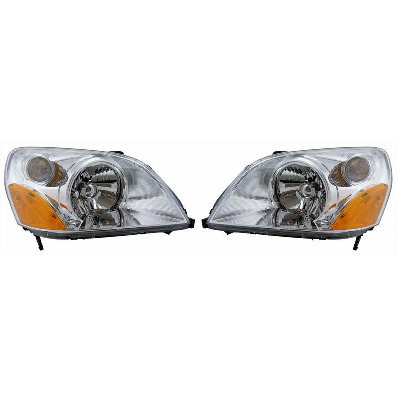 Honda Pilot 03 04 05 Head Light Lamp Lh  Rh