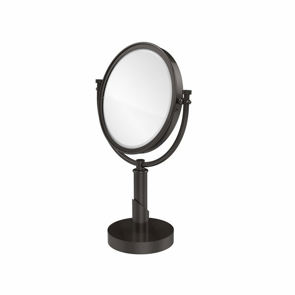 Allied Brass TR-4/2X-ORB Table Mirror with 2X Magnification, Oil Rubbed Bronze