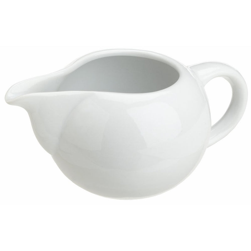 Honey-Can-Do 8129 Porcelain Creamer, White, 2.75-Inches H x 6.25-Inches W