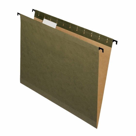 Pendaflex SureHook Reinforced Hanging Folders, Letter Size, Standard Green, 20 per Box (6152 1/5)