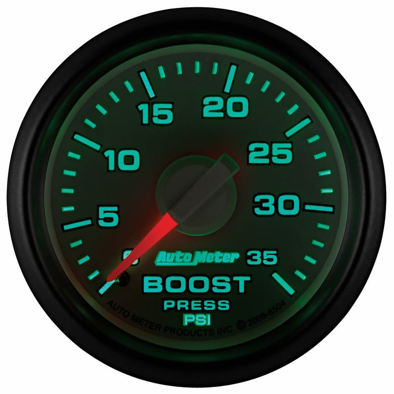 Auto Meter 8504 Factory Match 2-1/16" 0-35 PSI Mechanical Boost Gauge for Dodge