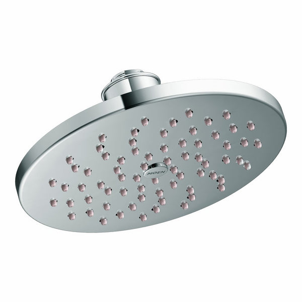 Moen S6360EP 8" Eco-Performance Single-Function Rainshower Showerhead with Immersion Technology at 2.0 GPM Flow Rate, Chrome