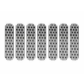 Drake Off Road JP-190008-BLACK Grille Insert for Jeep JK