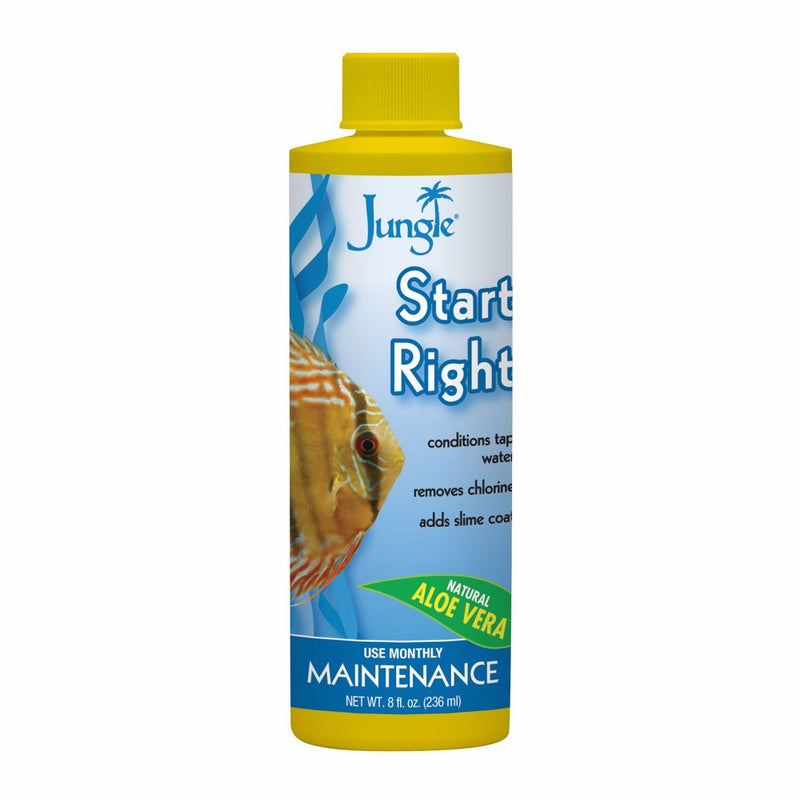 Jungle NL075W Start Right Complete Water Conditioner Liquid, 8-Ounce, 236-ml