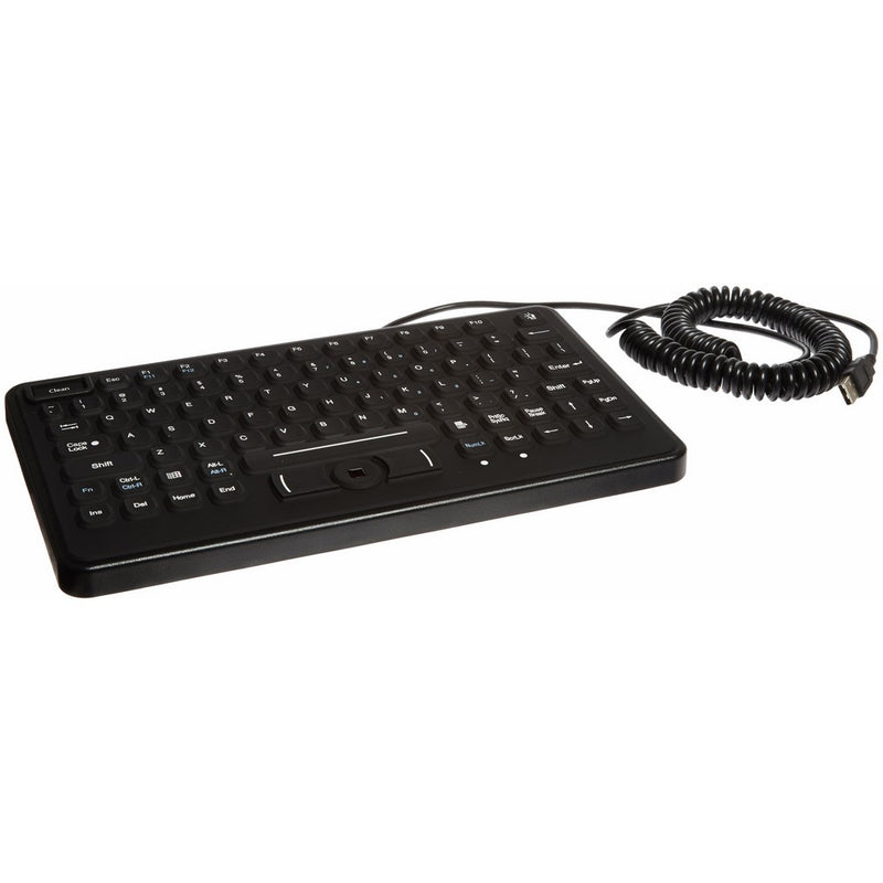 CHERRY Backlit Washable Keyboard, Black