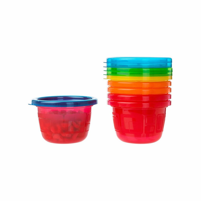 The First Years Take & Toss Snack Cups - 4.5 Ounce, 6 Pack