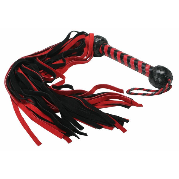 Suede 30-Inch S&M Flogger