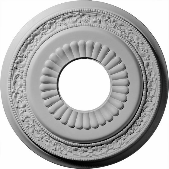 Ekena Millwork CM20LN 20 5/8-Inch OD x 6 1/4-Inch ID x 1 3/8-Inch P Lauren Ceiling Medallion