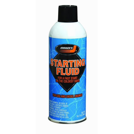 Johnsen's 6762-12PK Starting Fluid - 10.7 oz, (Pack of 12)