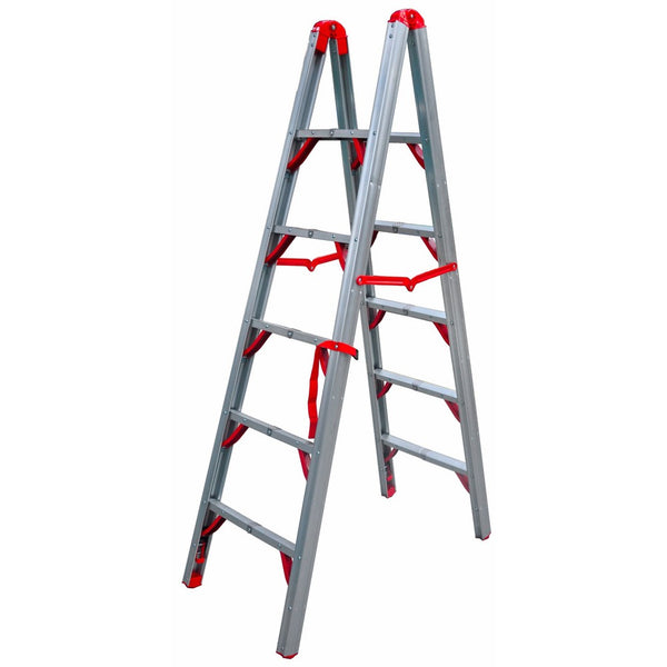 Telesteps 600FLD OSHA Compliant 6 ft Double sided folding step ladder (STIK)