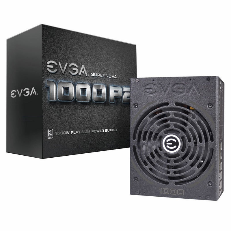 EVGA SuperNOVA 1000 P2 80 PLATINUM, 1000W ECO Mode Fully Modular NVIDIA SLI and Crossfire Ready 10 Year Warranty Power Supply 220-P2-1000-XR