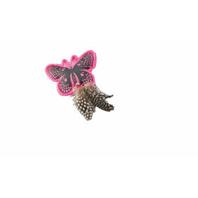 Ethical Pets Butterfly with Catnip Whiskins Felt Cat Toy, Assorted