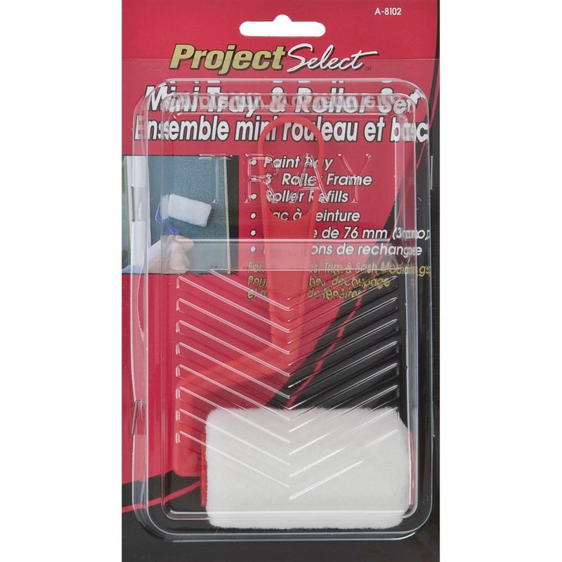 Mini-Tray & 3" Roller,3-Pc