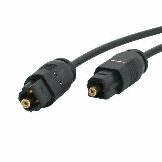 StarTech.com THINTOS6 6 feet Toslink Digital Optical SPDIF Audio Cable