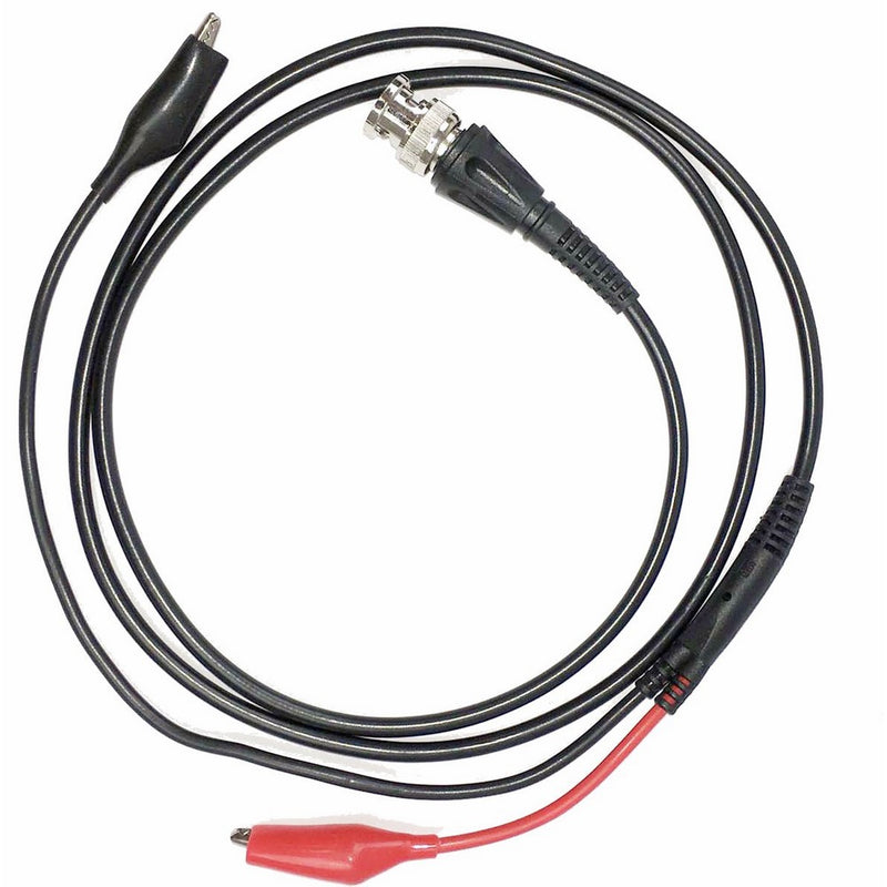 Elenco TL-17 BNC to Alligator Clips Test Lead Set, 48-Inch Total Length