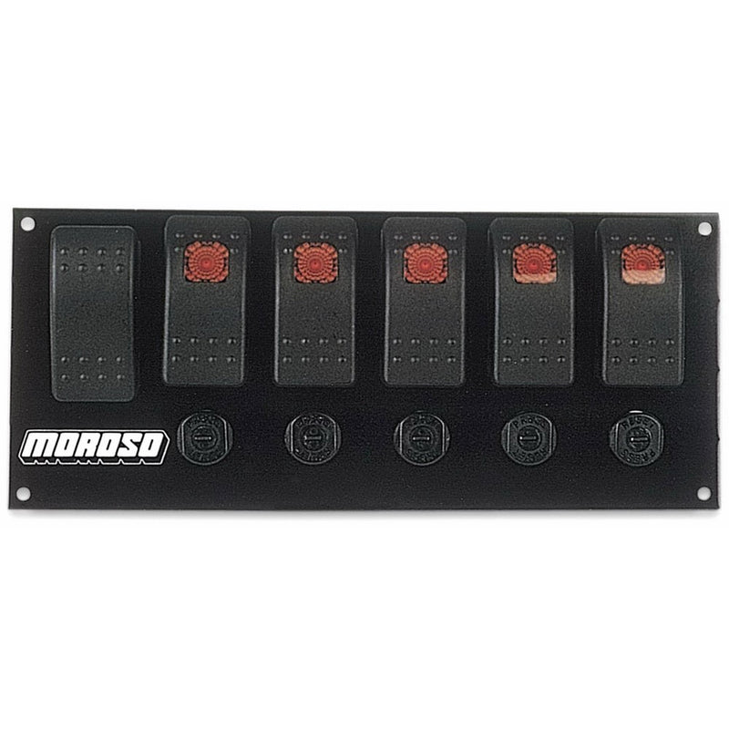 Moroso 74180 Rocker Switch Panel