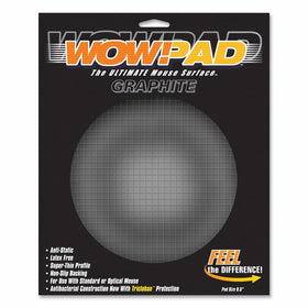 WOW!PAD 8DG55 8.5" Diameter Graphite Tech Mouse Pad