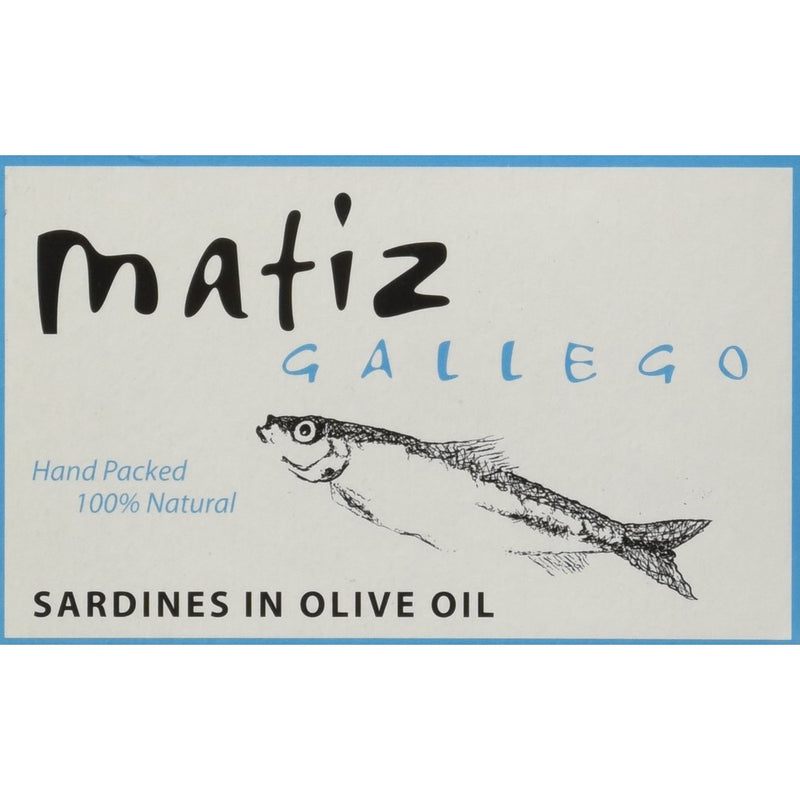 Matiz España Sardines in Olive Oil, 4.2-Ounce