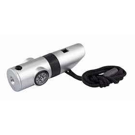 SE CCH7-1 7-IN-1 Survival Whistle in Silver