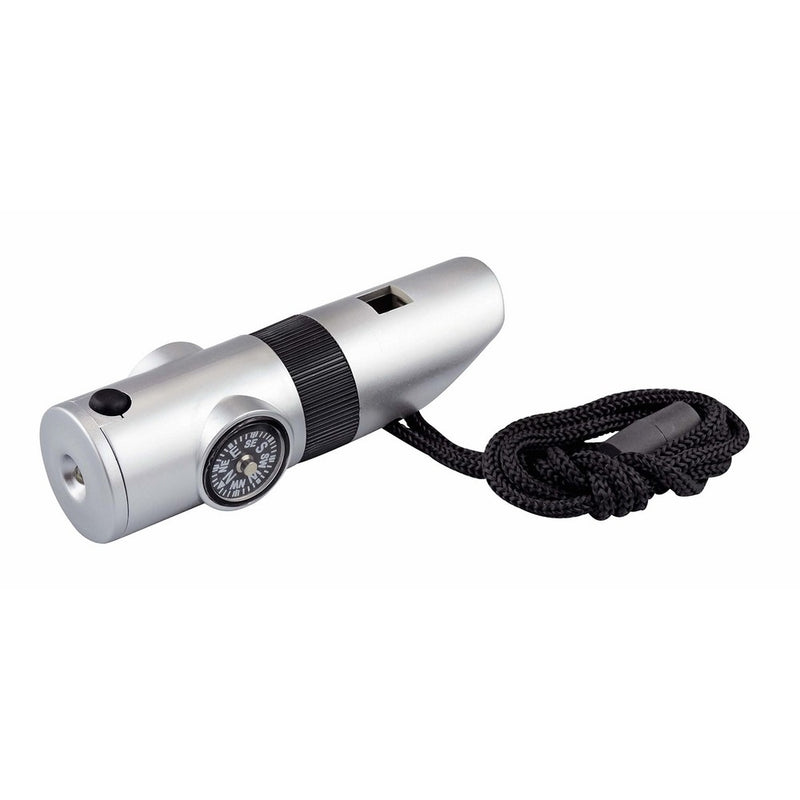 SE CCH7-1 7-IN-1 Survival Whistle in Silver