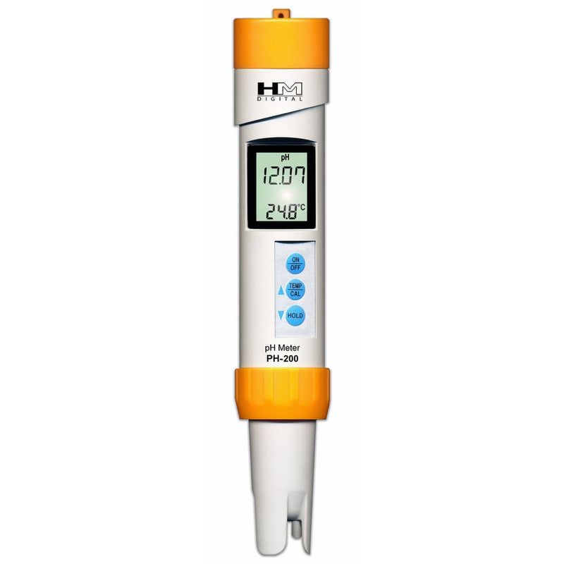 HMD PH-200 Digital Professional Waterproof 0-14 PH & Temperature Meter