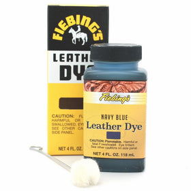 Fiebings - Tandy Leather Navy Blue Leather Dye 2100-11, Alcohol Based Dye