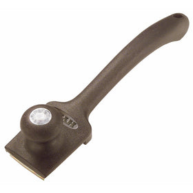 Hyde Tools 10540 2-1/2-Inch 4-Edge Lifetime Scraper with Knob, Black and Silver