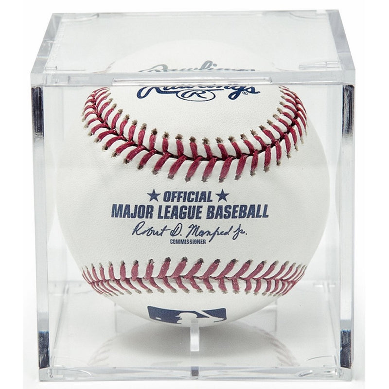 BallQube Grandstand Baseball Holder Acrylic Display - Made in the USA