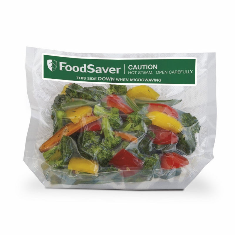 FoodSaver 1-Quart Freeze 'n Steam Microwavable Single-Cooking Bags, 16 Count