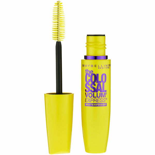 Maybelline Makeup Volum' Express The Colossal Waterproof Mascara, Glam Black Mascara, 0.27 fl oz