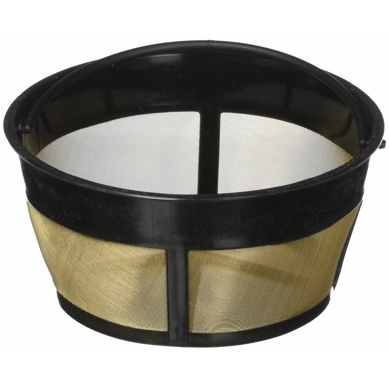 One-All Gold Tone Basket Filter Permanent, Universal Designed To Fit Most Coffee Makers Stainless St