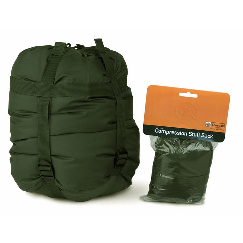 Snugpak Compression Stuff Sacks, Olive, Small