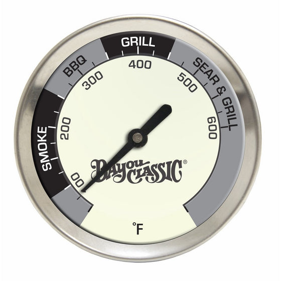 Bayou Classic 500-580, 2.5-in diameter Grill Thermometer