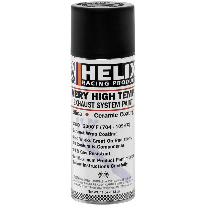 Helix Racing Products High-Temperature Exhaust Paint - Black 165-1020