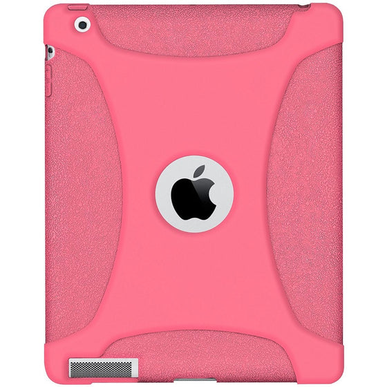 Amzer Silicone Skin Jelly Case for Apple iPad 2 - Baby Pink (AMZ90798)