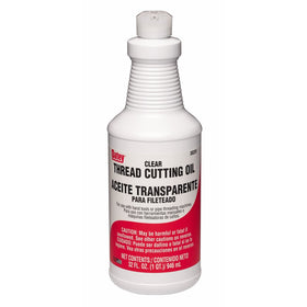 Oatey 30201 Clear Cutting Oil, Hand Threads, 32-Ounce