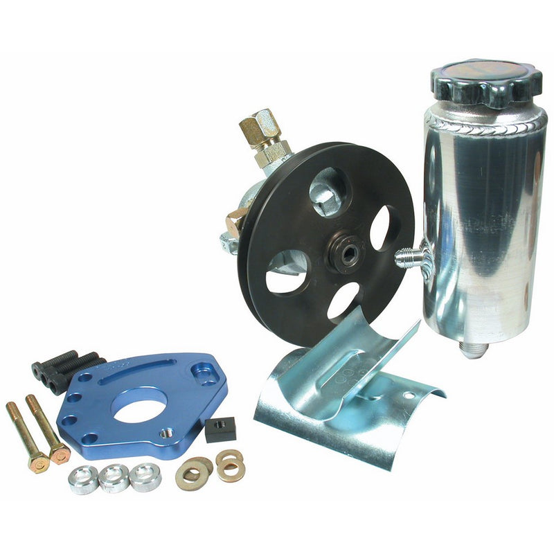 Allstar ALL48240 Head Mount Style Power Steering Kit for Small Block Chevy