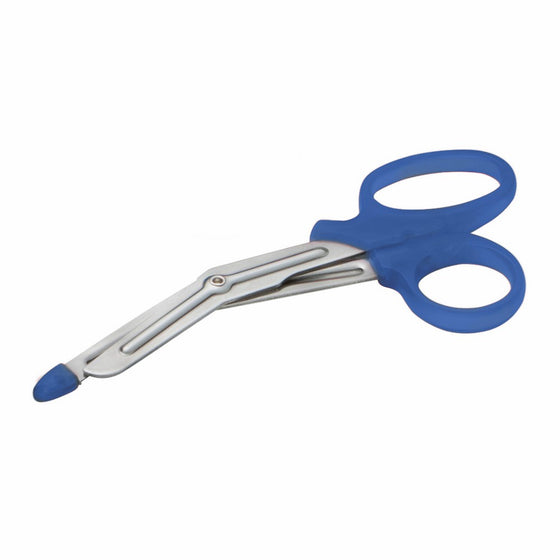 ADC 321 MiniMedicut Nurse Shears, Stainless Steel with Safety Tip, 5.5" Length, Blue
