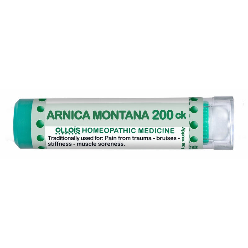 Ollois Homeopathic Medicines, Arnica Montana 200CK Pellets, 80 Count