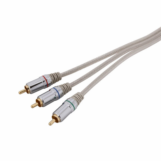 AmerTac - Zenith VC3012COMPON 24K Gold Premium Component Video Cable 12 Feet