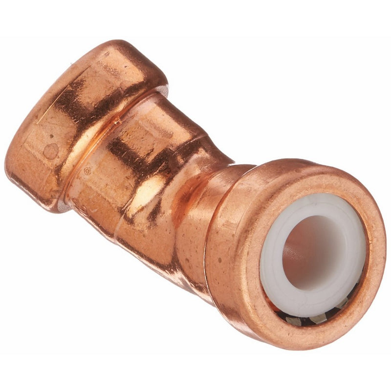 ELKHART PRODUCTS 10170760 Copperloc Tube Elbow, 45 Deg. , 1/2 in