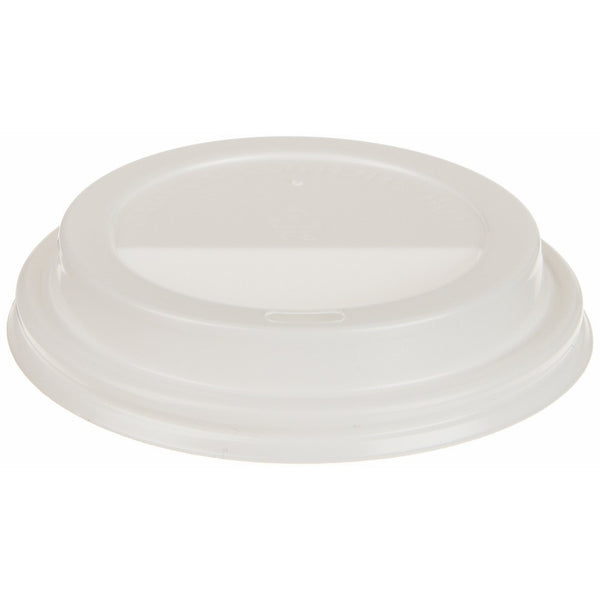 Genuine Joe GJO11259PK Polystyrene Protective Hot Cup Lid, White (Pack of 50)